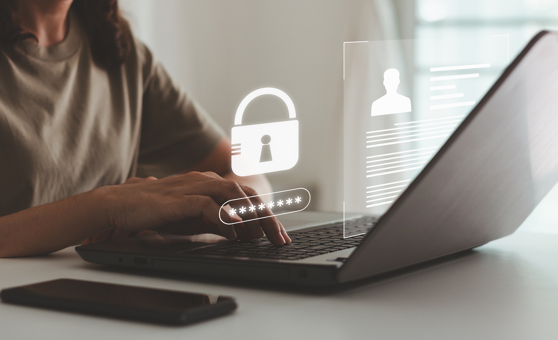 Externer Datenschutzberater verbessert Zugriffsschutz am Laptop